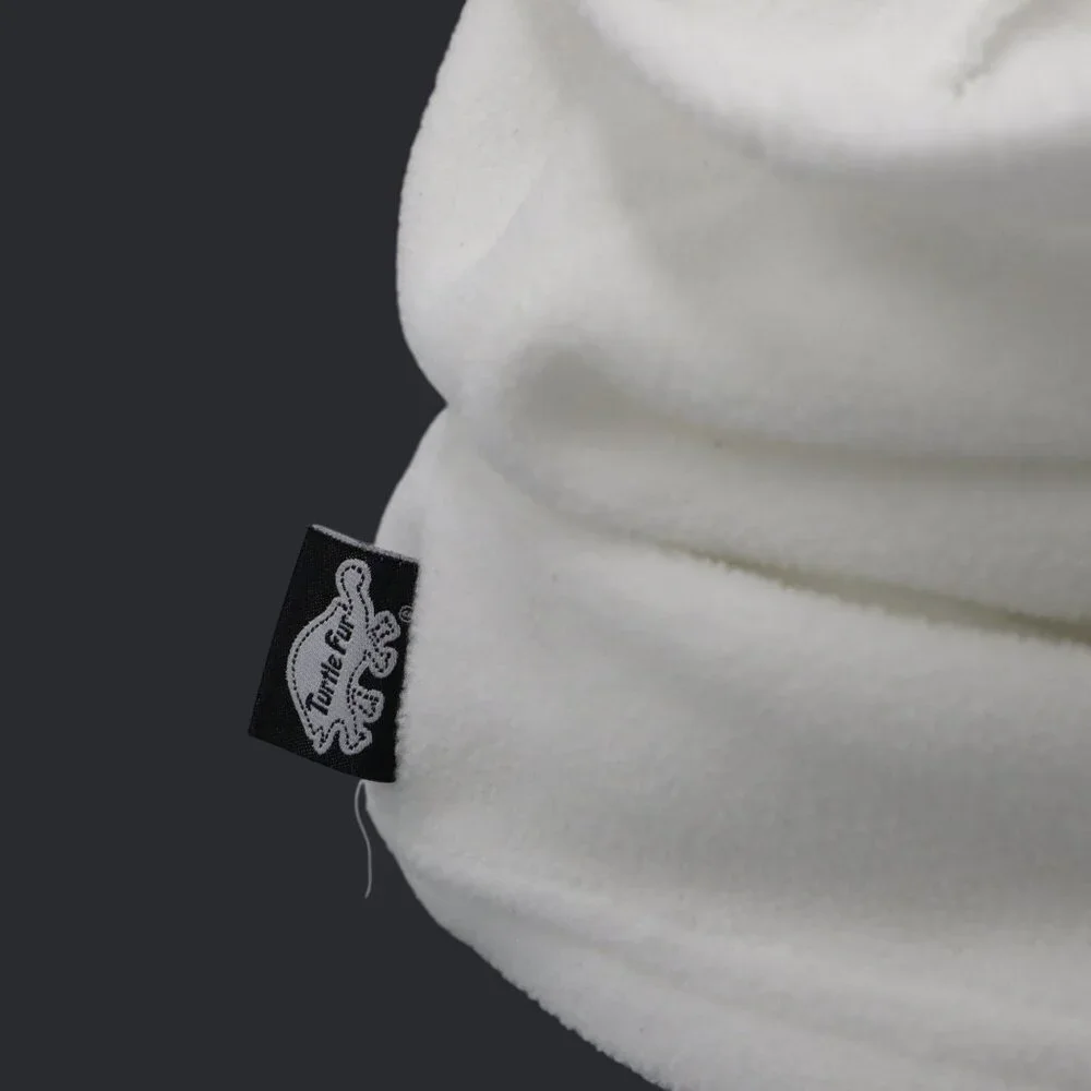 Turtle‎ Fur Fleece Snood Girls O/S White Snow Boarding Skiing Mountains Active